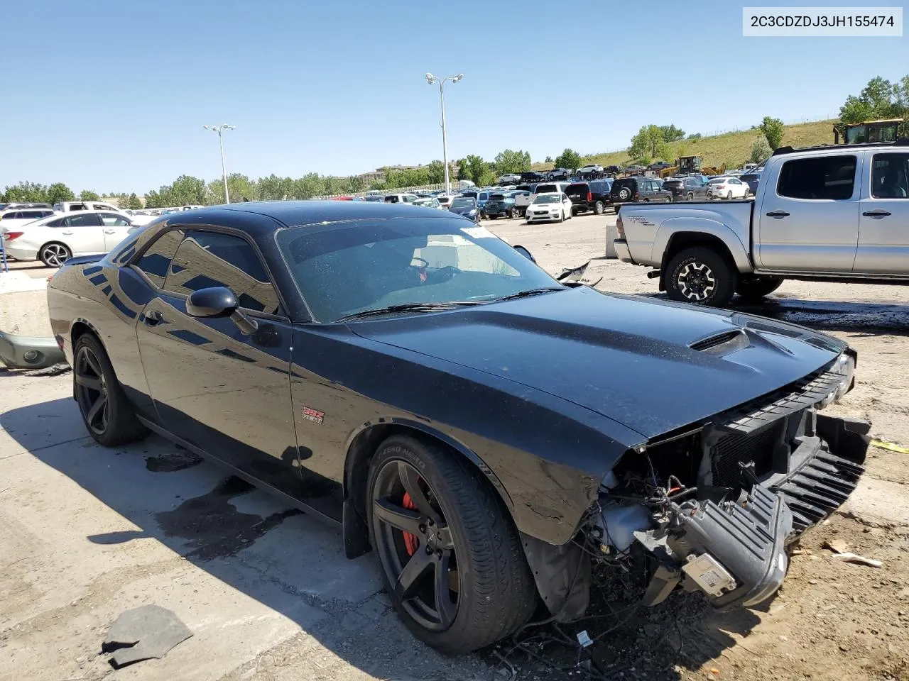 2C3CDZDJ3JH155474 2018 Dodge Challenger Srt 392