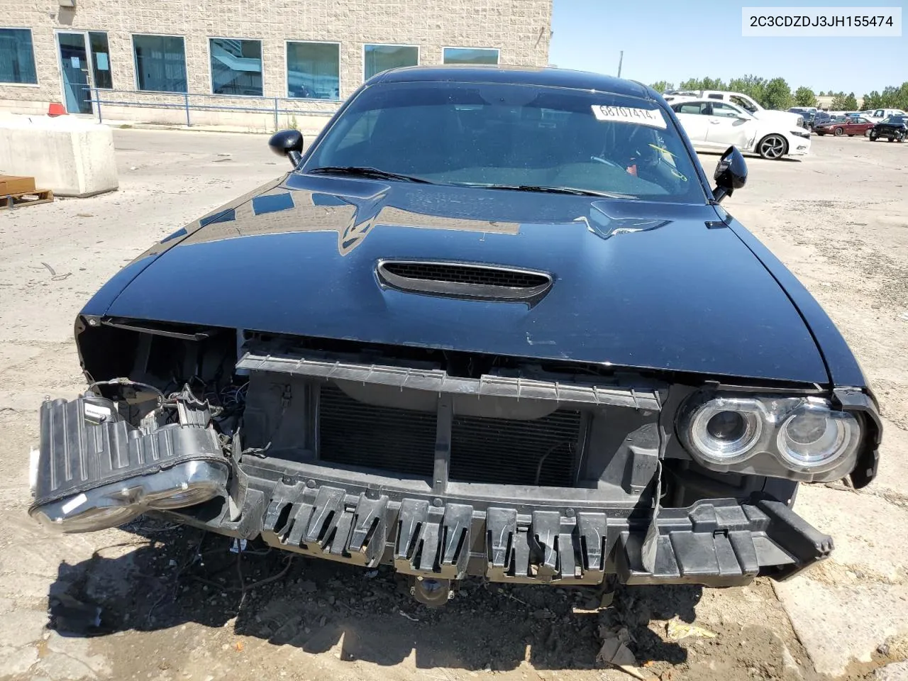 2C3CDZDJ3JH155474 2018 Dodge Challenger Srt 392