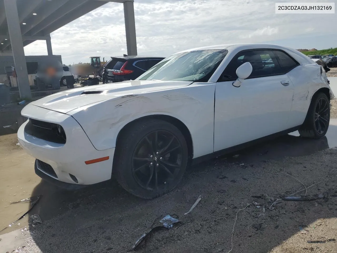 2C3CDZAG3JH132169 2018 Dodge Challenger Sxt