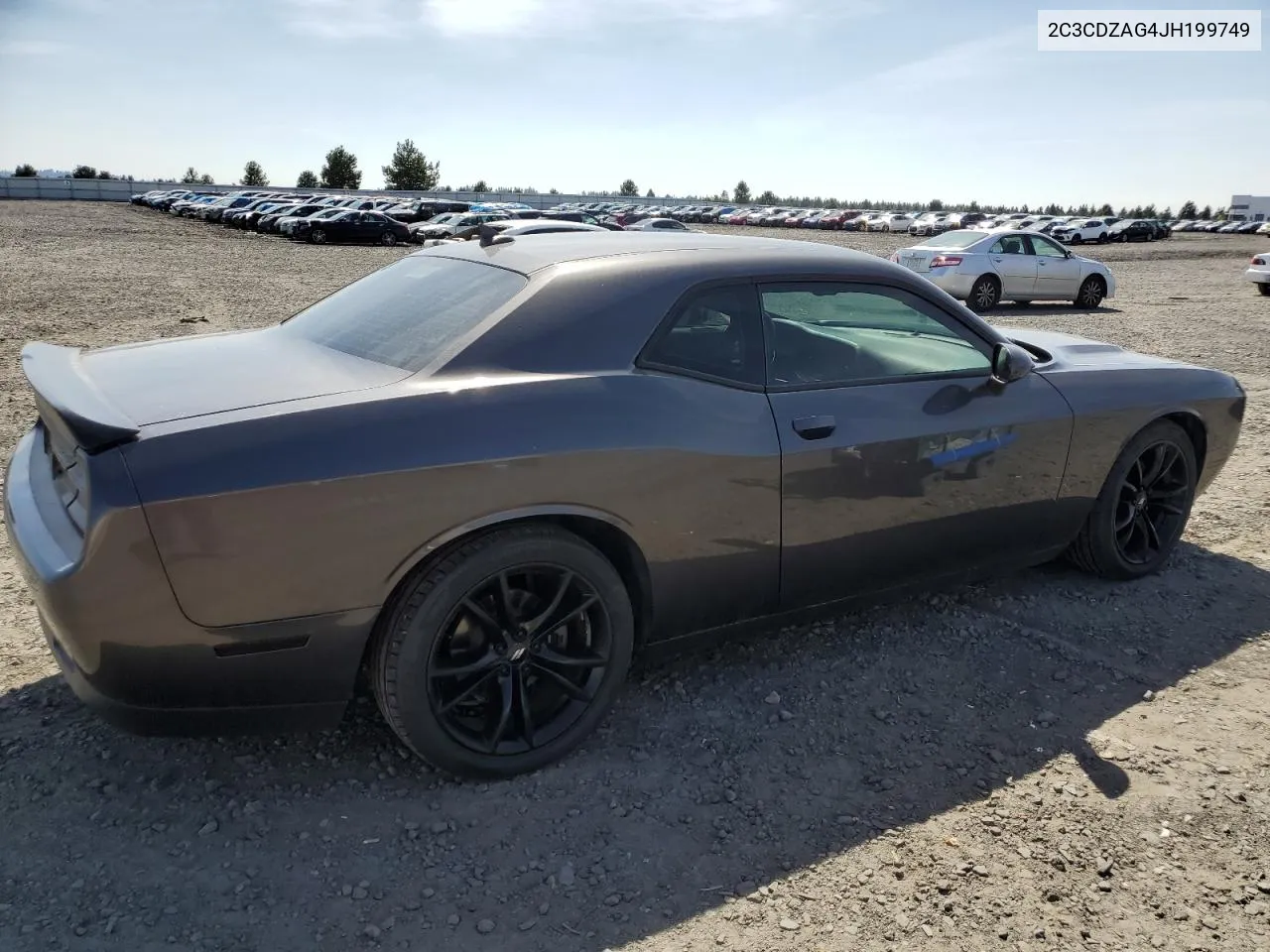 2018 Dodge Challenger Sxt VIN: 2C3CDZAG4JH199749 Lot: 69005294