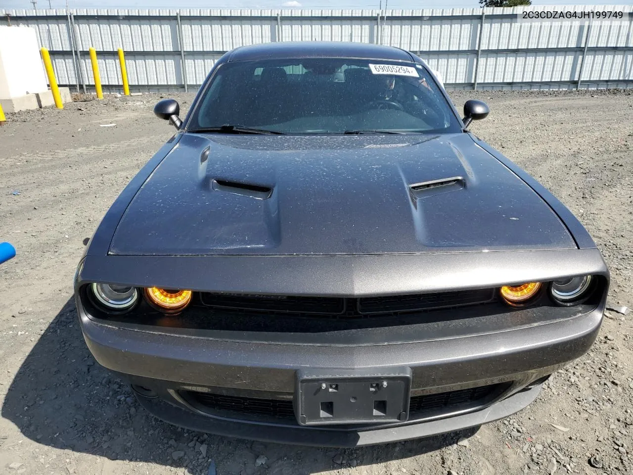 2018 Dodge Challenger Sxt VIN: 2C3CDZAG4JH199749 Lot: 69005294