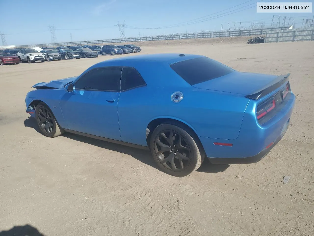 2C3CDZBT0JH310552 2018 Dodge Challenger R/T