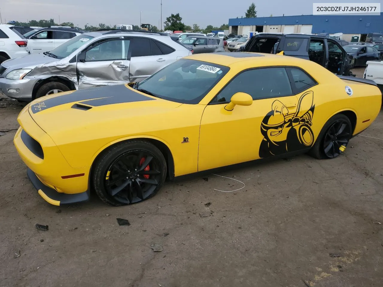 2C3CDZFJ7JH246177 2018 Dodge Challenger R/T 392