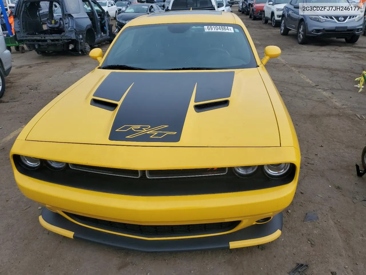 2018 Dodge Challenger R/T 392 VIN: 2C3CDZFJ7JH246177 Lot: 69104984