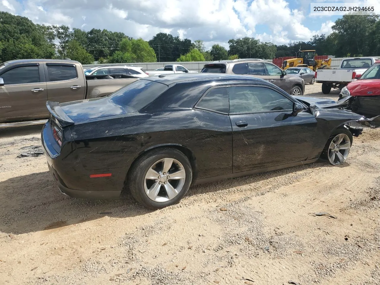 2018 Dodge Challenger Sxt VIN: 2C3CDZAG2JH294665 Lot: 69461924