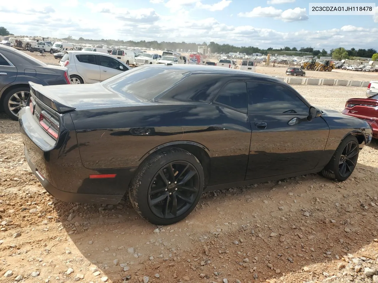 2018 Dodge Challenger Sxt VIN: 2C3CDZAG1JH118478 Lot: 69515644