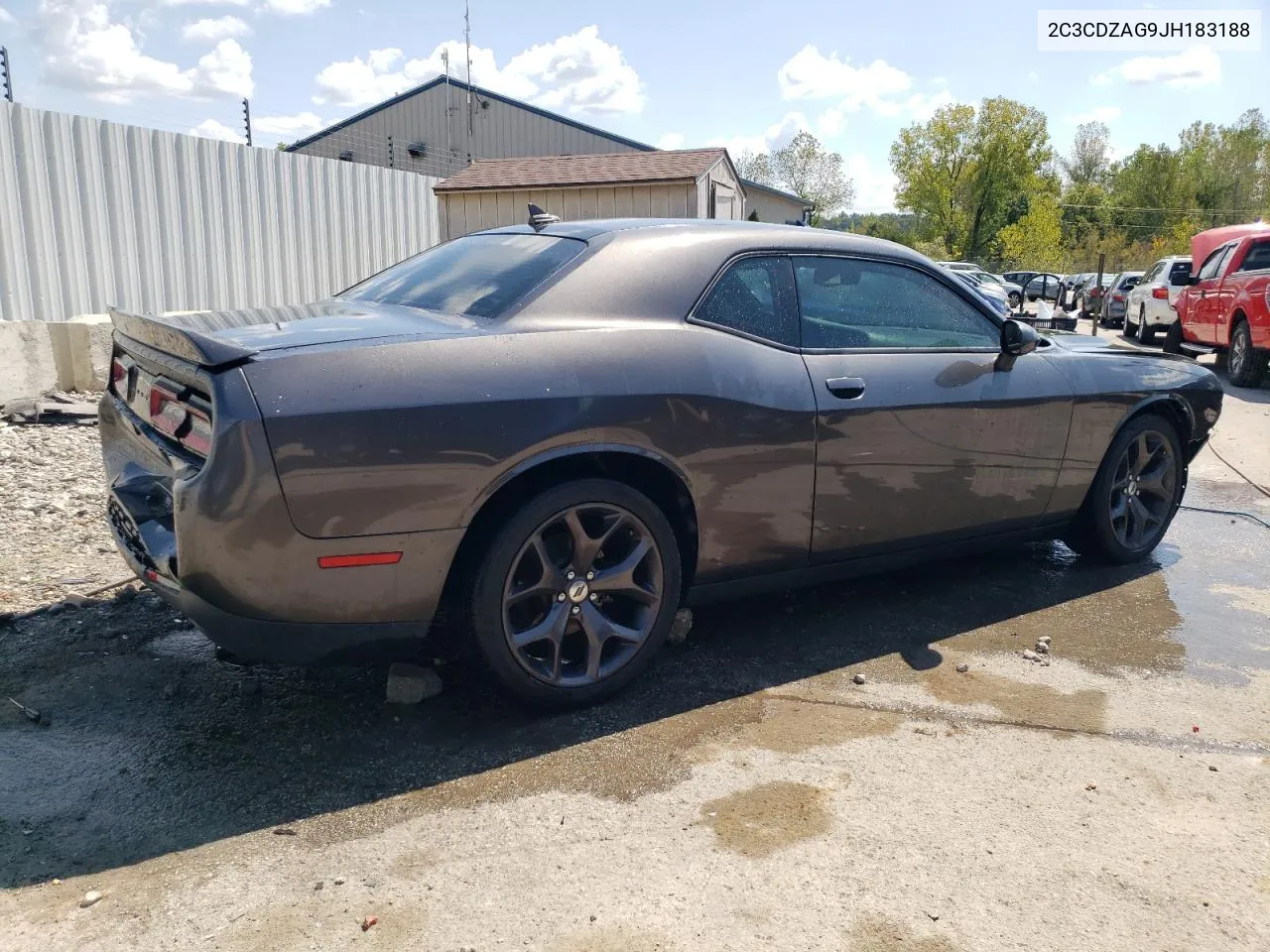 2018 Dodge Challenger Sxt VIN: 2C3CDZAG9JH183188 Lot: 69795484