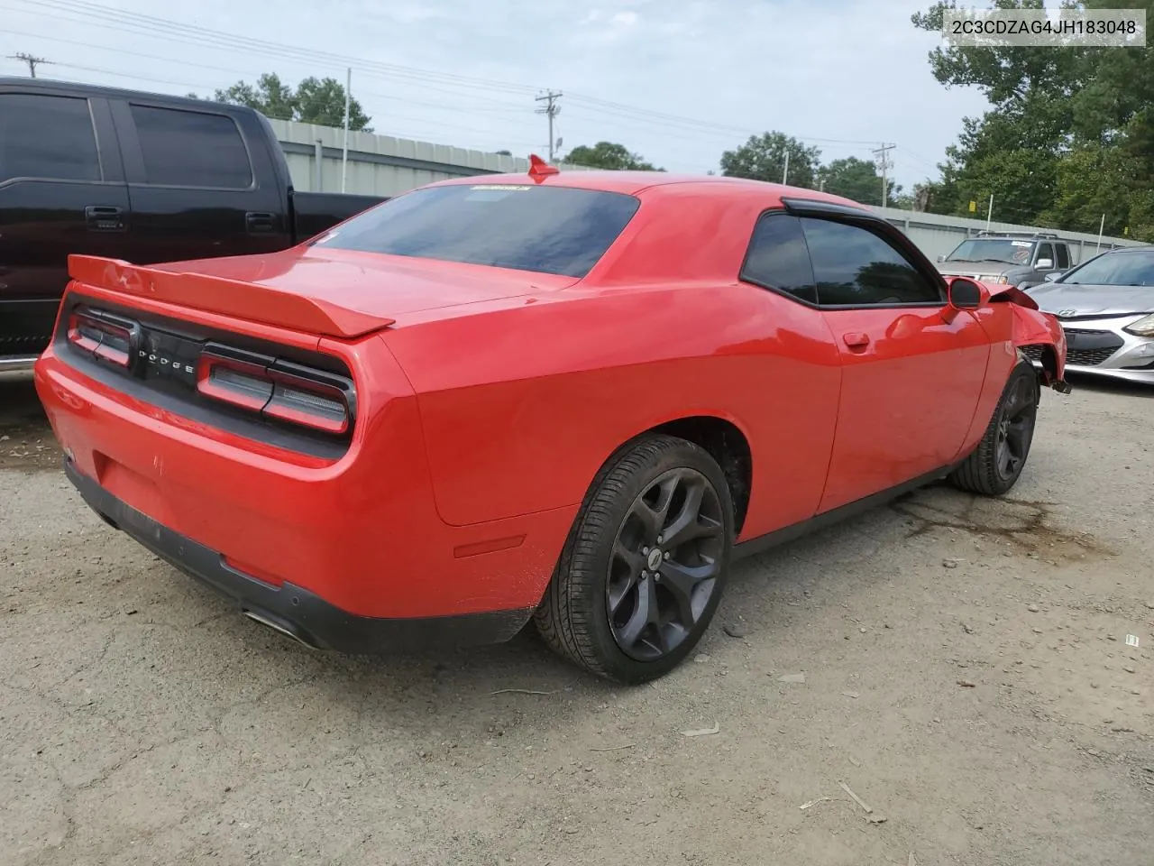 2018 Dodge Challenger Sxt VIN: 2C3CDZAG4JH183048 Lot: 69875654