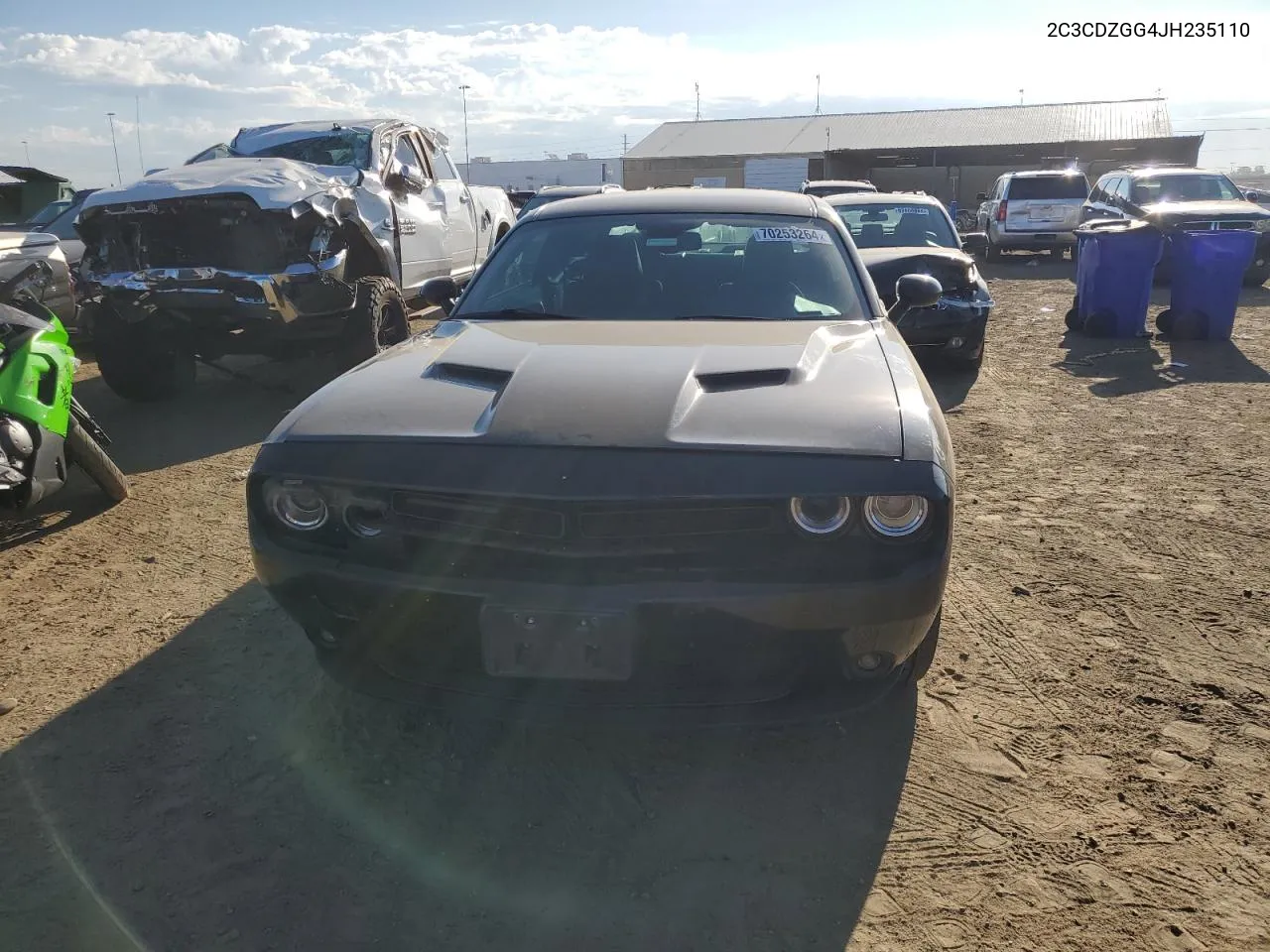 2C3CDZGG4JH235110 2018 Dodge Challenger Gt