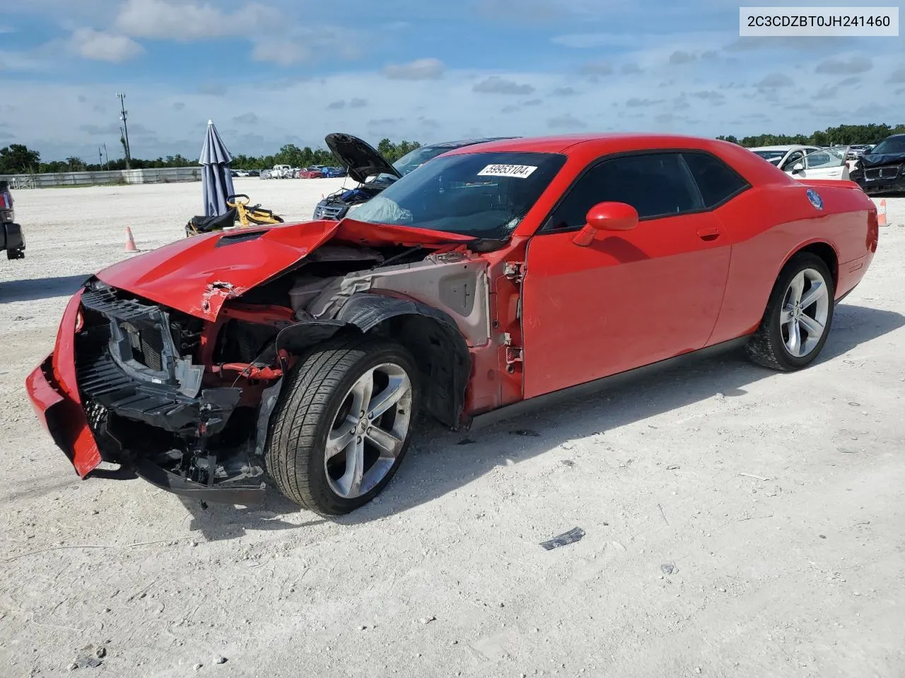 2018 Dodge Challenger R/T VIN: 2C3CDZBT0JH241460 Lot: 70365834