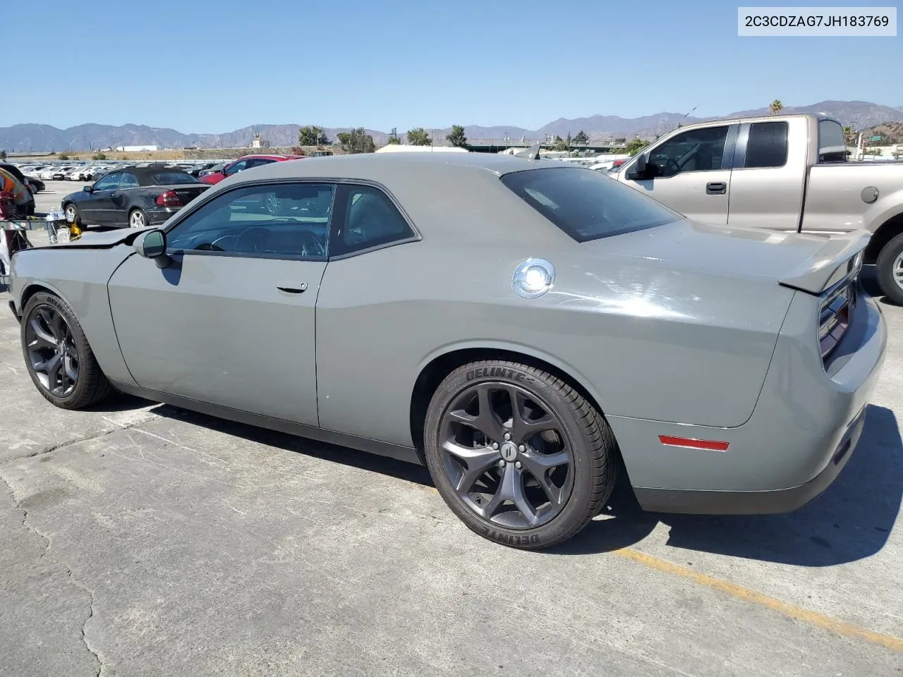 2018 Dodge Challenger Sxt VIN: 2C3CDZAG7JH183769 Lot: 70370824