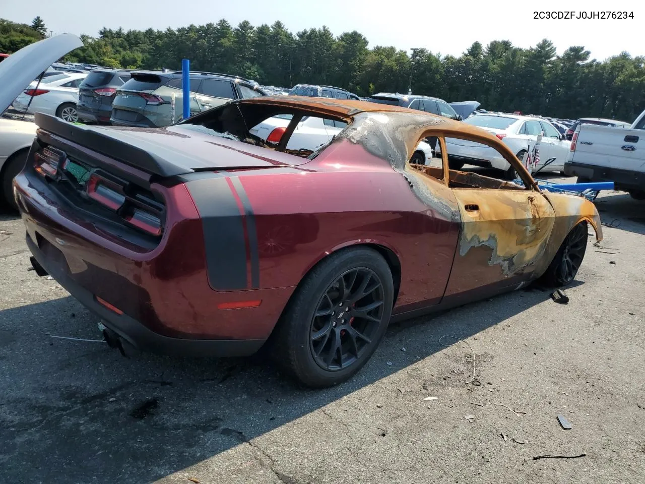 2018 Dodge Challenger R/T 392 VIN: 2C3CDZFJ0JH276234 Lot: 70773614