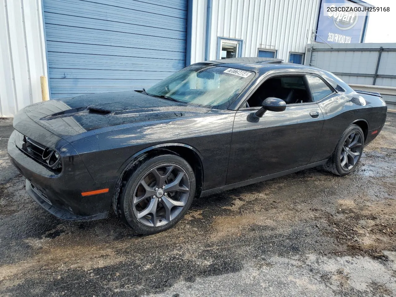 2018 Dodge Challenger Sxt VIN: 2C3CDZAG0JH259168 Lot: 70779464