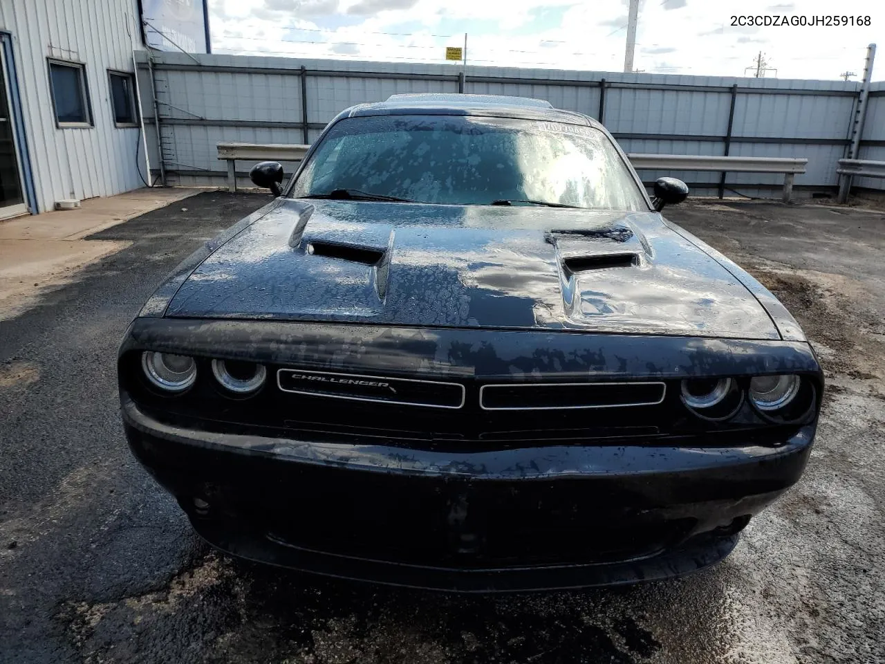 2018 Dodge Challenger Sxt VIN: 2C3CDZAG0JH259168 Lot: 70779464