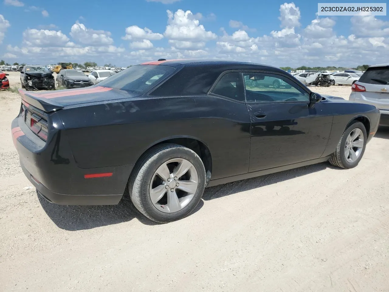 2018 Dodge Challenger Sxt VIN: 2C3CDZAG2JH325302 Lot: 70904764