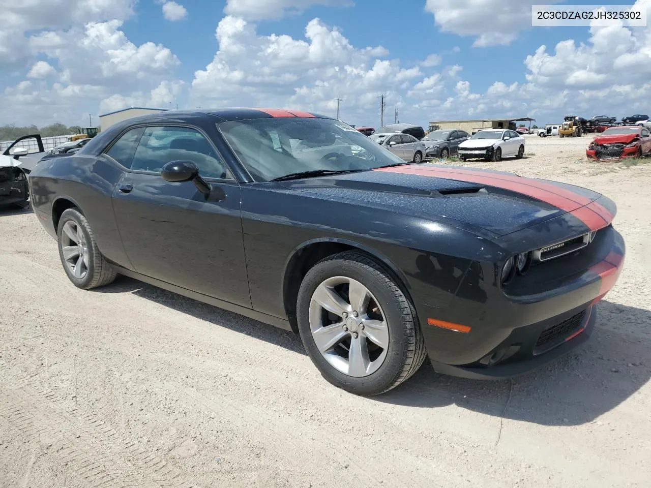 2018 Dodge Challenger Sxt VIN: 2C3CDZAG2JH325302 Lot: 70904764