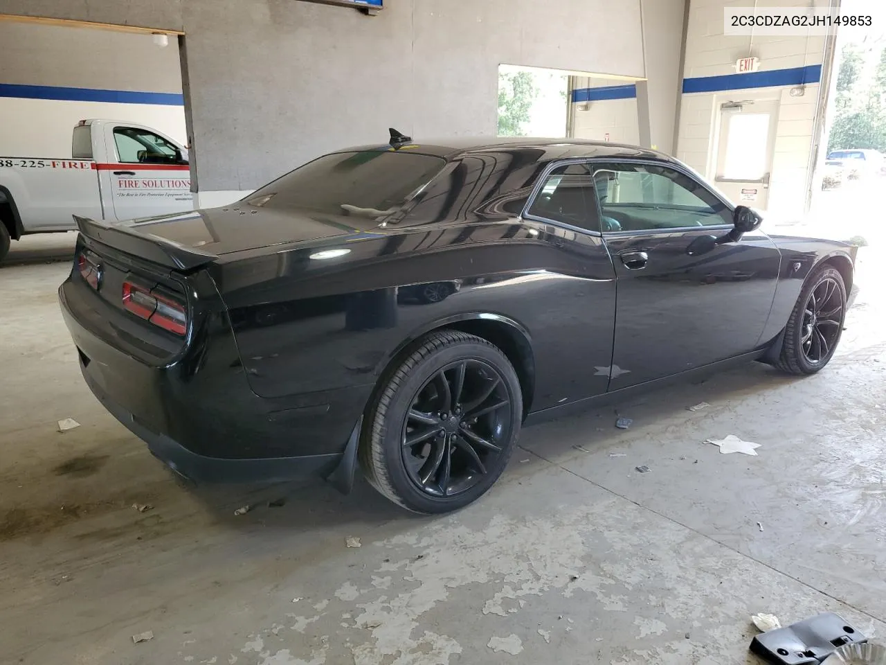 2C3CDZAG2JH149853 2018 Dodge Challenger Sxt