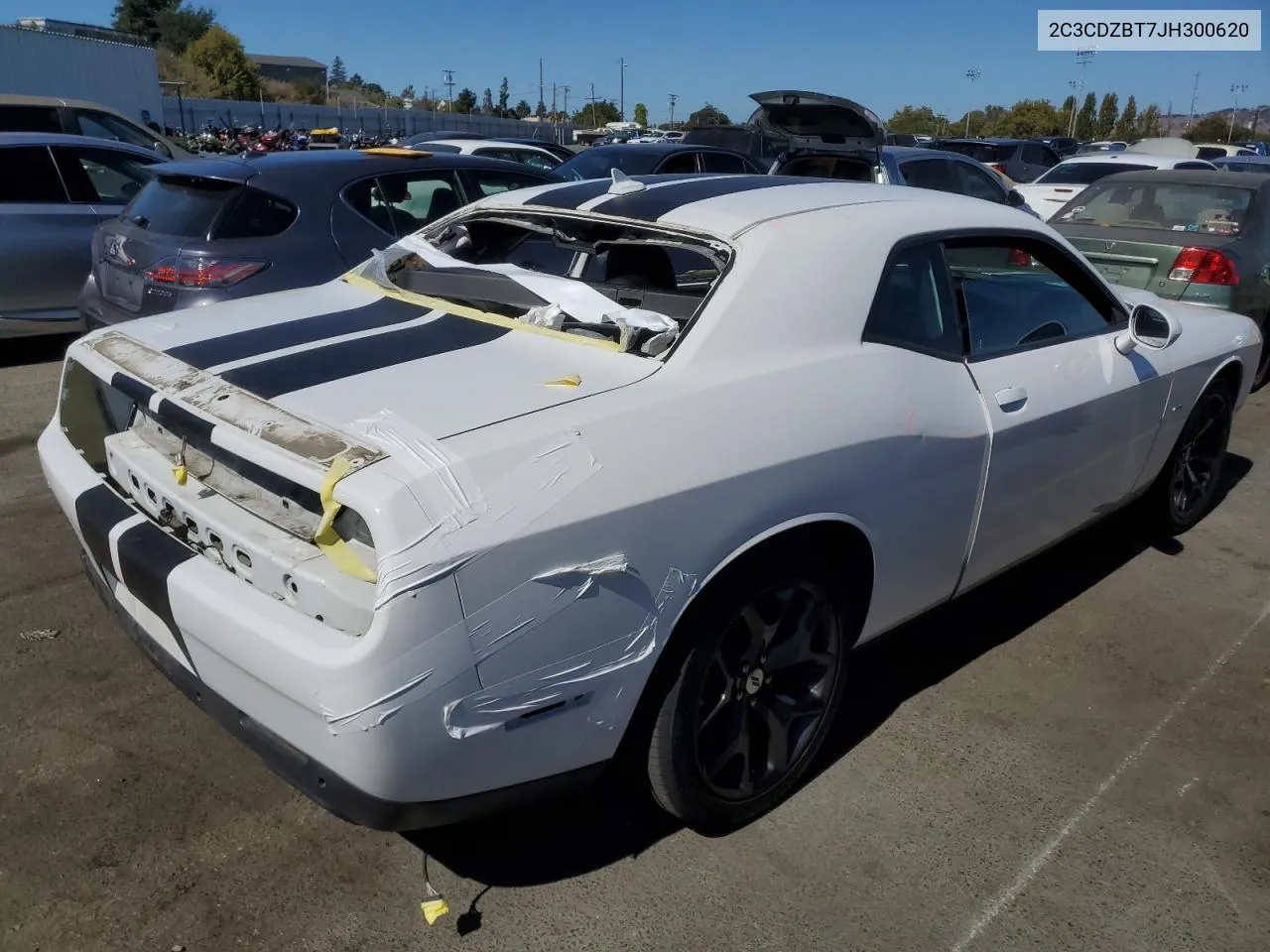 2018 Dodge Challenger R/T VIN: 2C3CDZBT7JH300620 Lot: 71132594