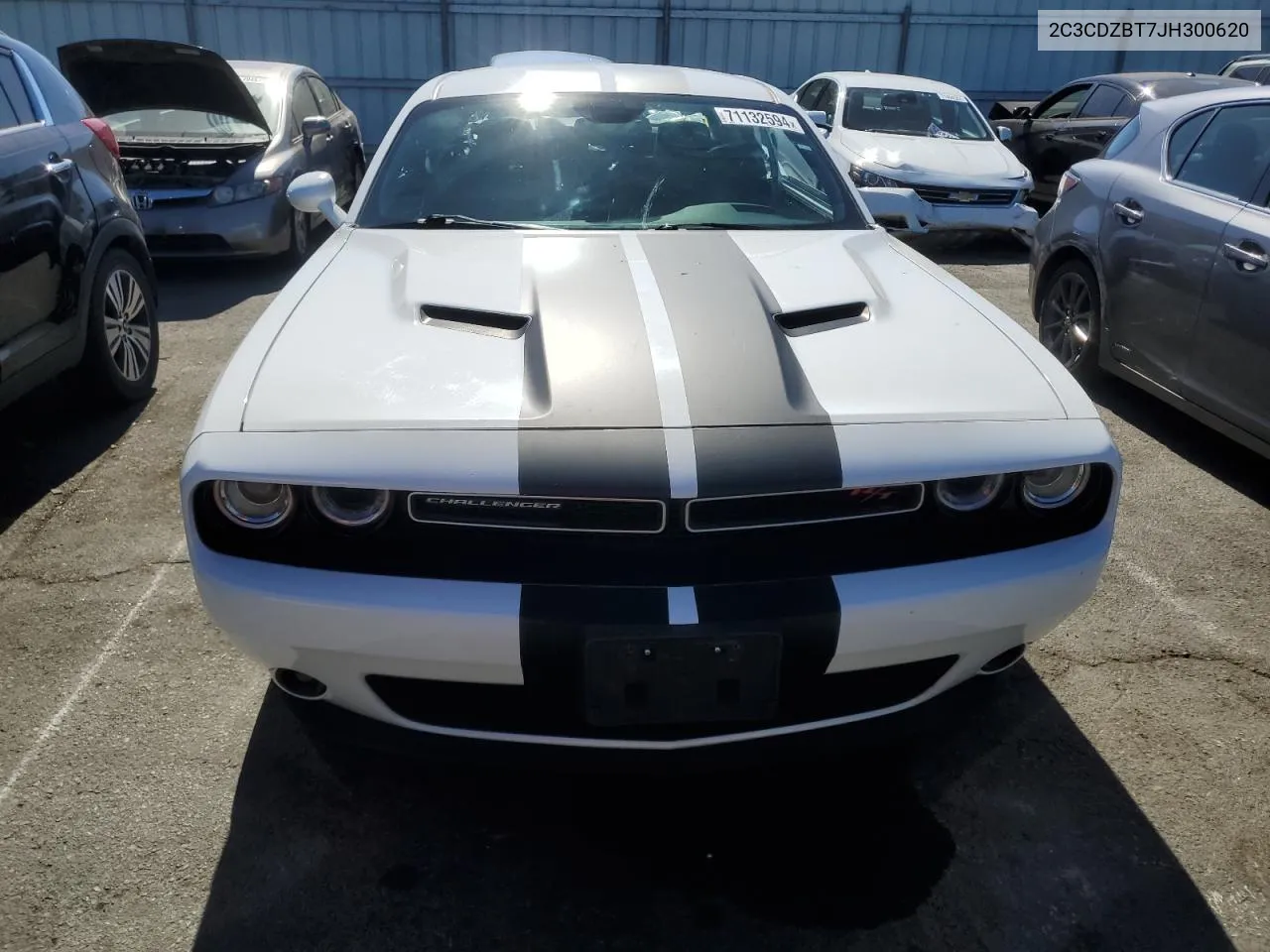 2018 Dodge Challenger R/T VIN: 2C3CDZBT7JH300620 Lot: 71132594