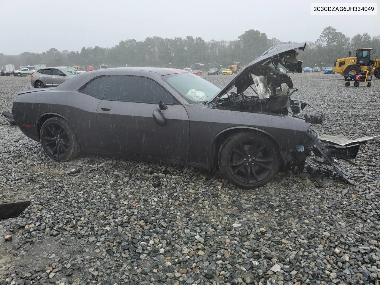 2018 Dodge Challenger Sxt VIN: 2C3CDZAG6JH334049 Lot: 71180924