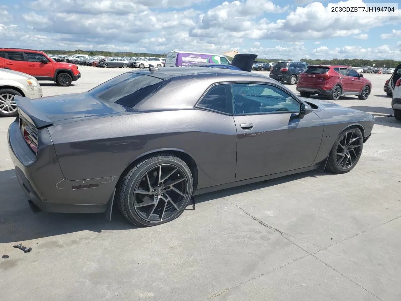 2018 Dodge Challenger R/T VIN: 2C3CDZBT7JH194704 Lot: 71299464