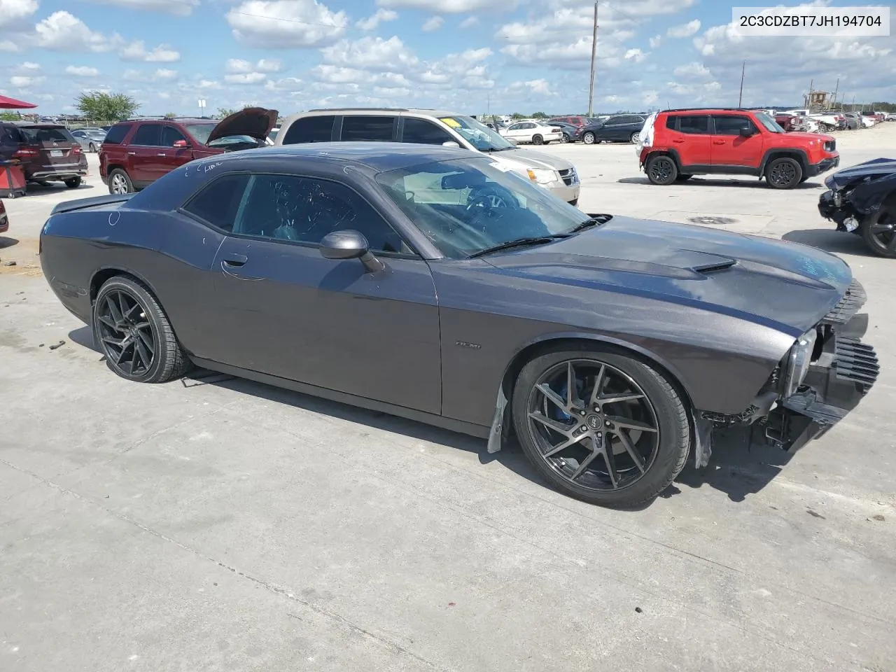 2018 Dodge Challenger R/T VIN: 2C3CDZBT7JH194704 Lot: 71299464