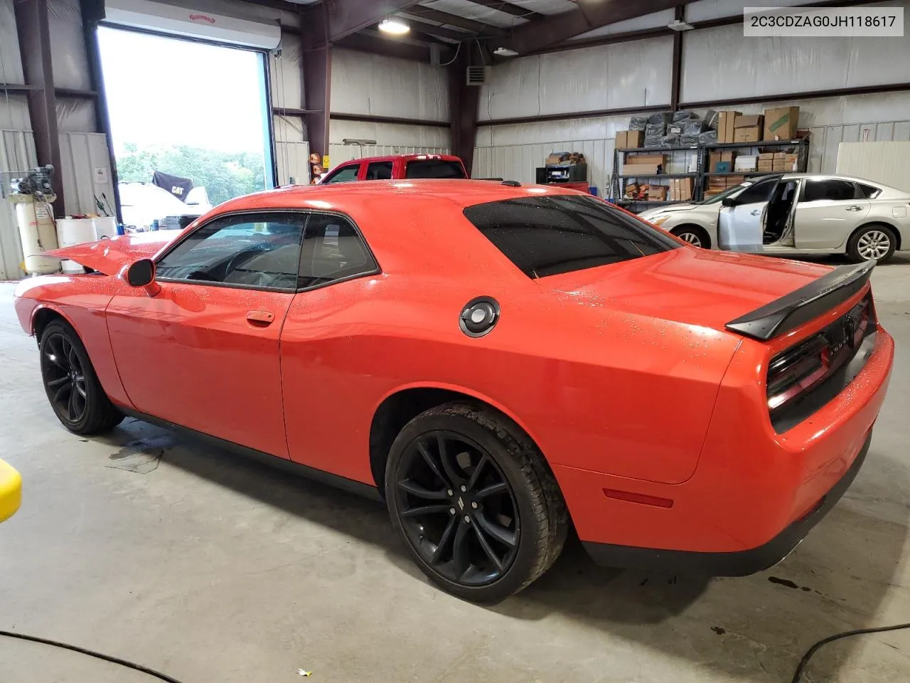 2018 Dodge Challenger Sxt VIN: 2C3CDZAG0JH118617 Lot: 71385164