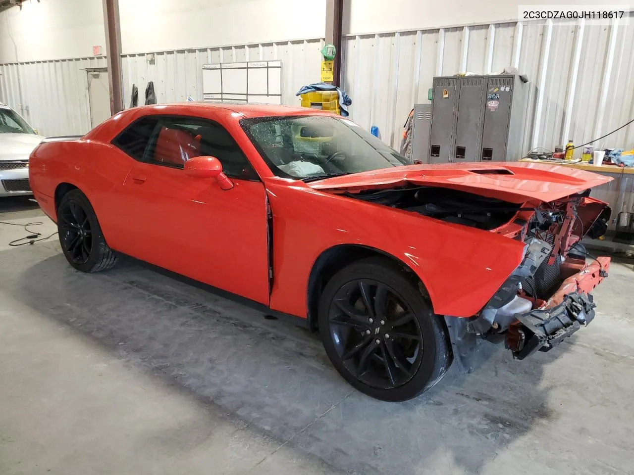 2018 Dodge Challenger Sxt VIN: 2C3CDZAG0JH118617 Lot: 71385164