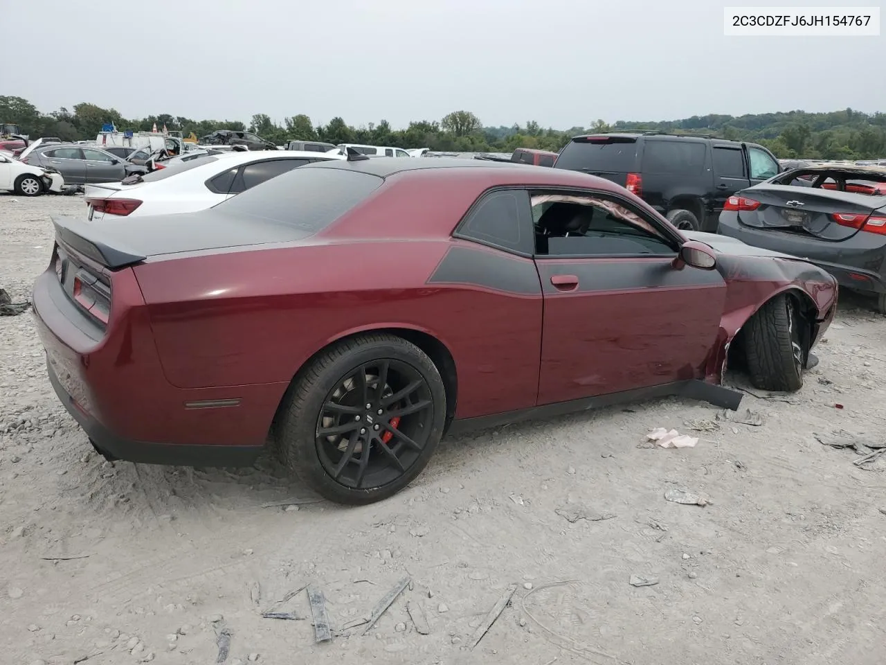 2018 Dodge Challenger R/T 392 VIN: 2C3CDZFJ6JH154767 Lot: 71402584