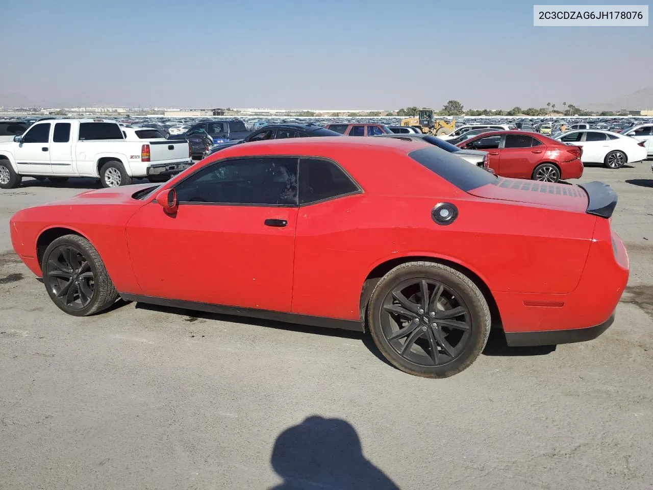 2018 Dodge Challenger Sxt VIN: 2C3CDZAG6JH178076 Lot: 71407154