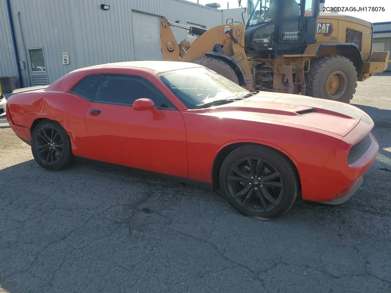 2018 Dodge Challenger Sxt VIN: 2C3CDZAG6JH178076 Lot: 71407154