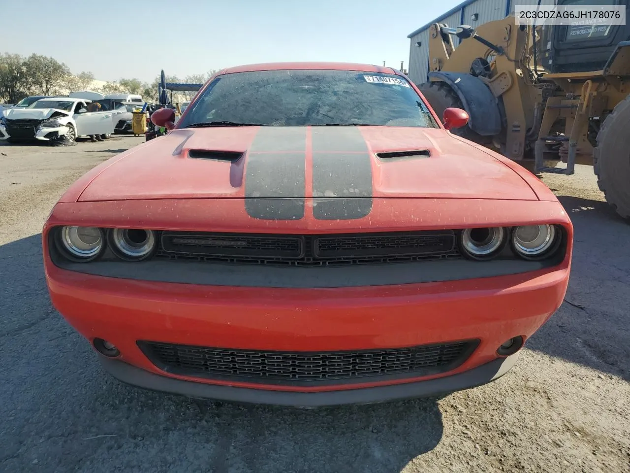 2018 Dodge Challenger Sxt VIN: 2C3CDZAG6JH178076 Lot: 71407154