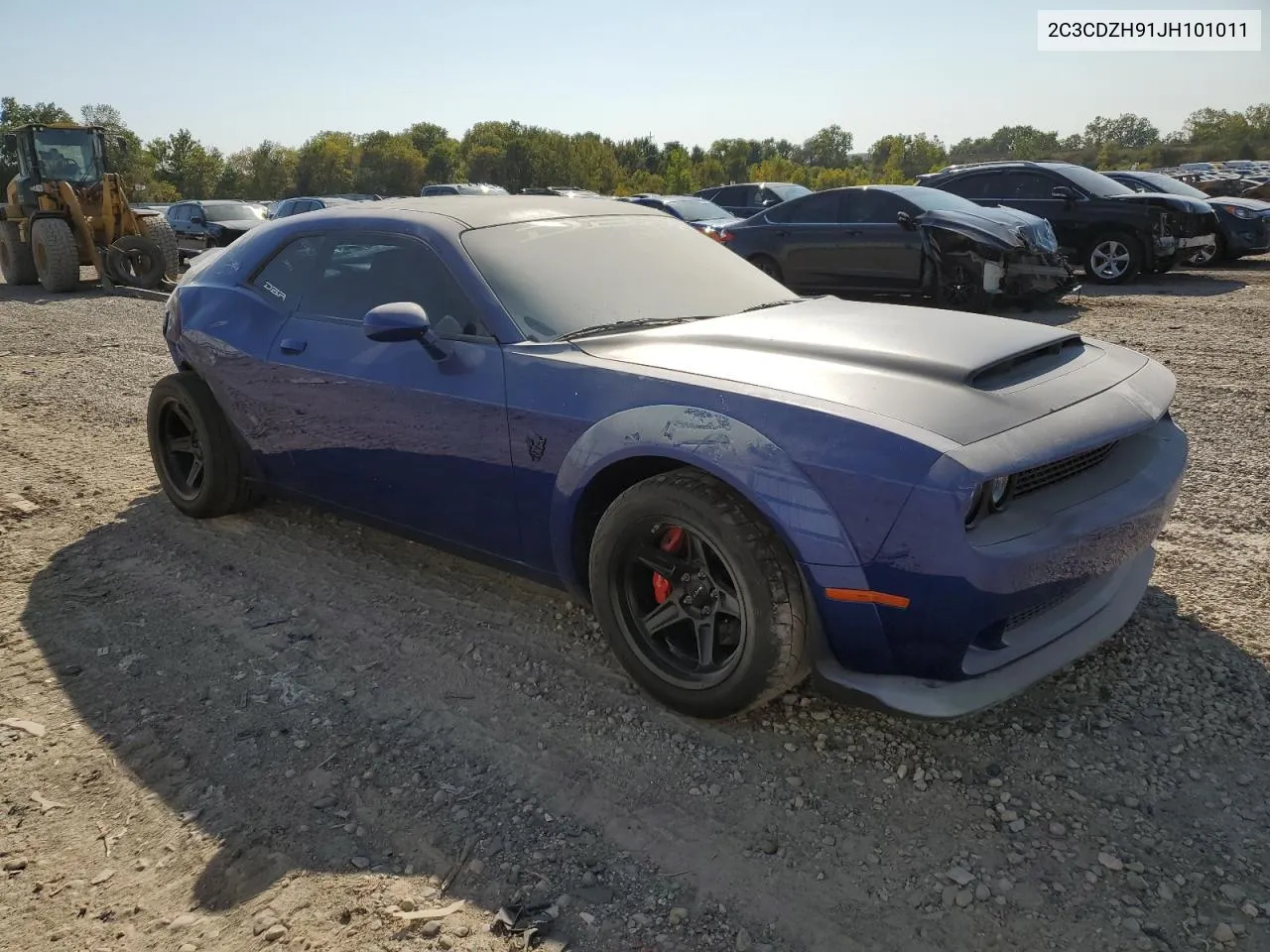 2C3CDZH91JH101011 2018 Dodge Challenger Srt Demon