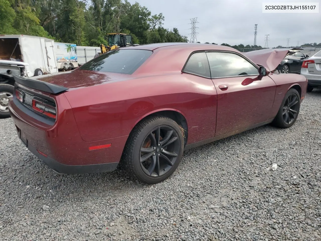 2018 Dodge Challenger R/T VIN: 2C3CDZBT3JH155107 Lot: 71765804