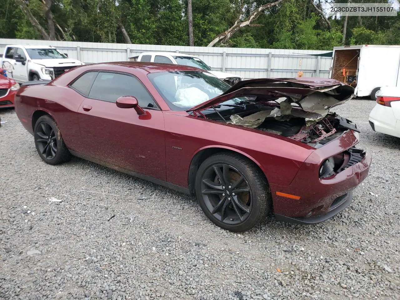 2018 Dodge Challenger R/T VIN: 2C3CDZBT3JH155107 Lot: 71765804