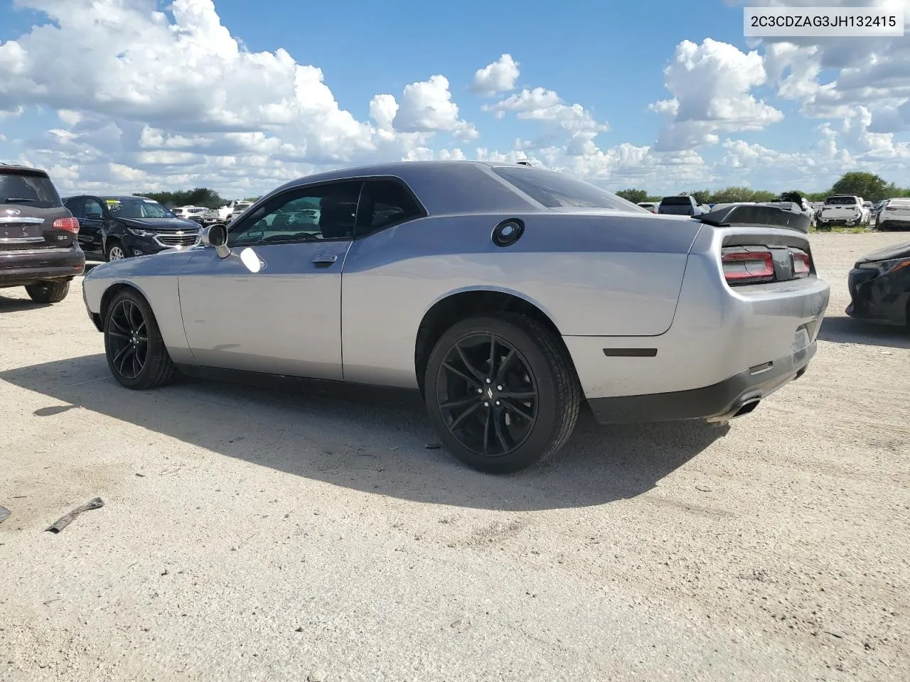 2018 Dodge Challenger Sxt VIN: 2C3CDZAG3JH132415 Lot: 72196064