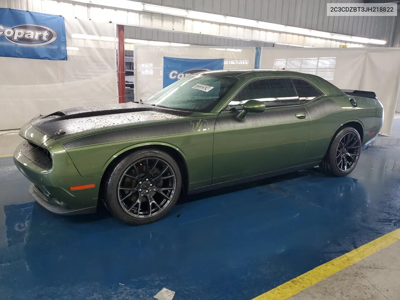 2018 Dodge Challenger R/T VIN: 2C3CDZBT3JH218822 Lot: 72232524