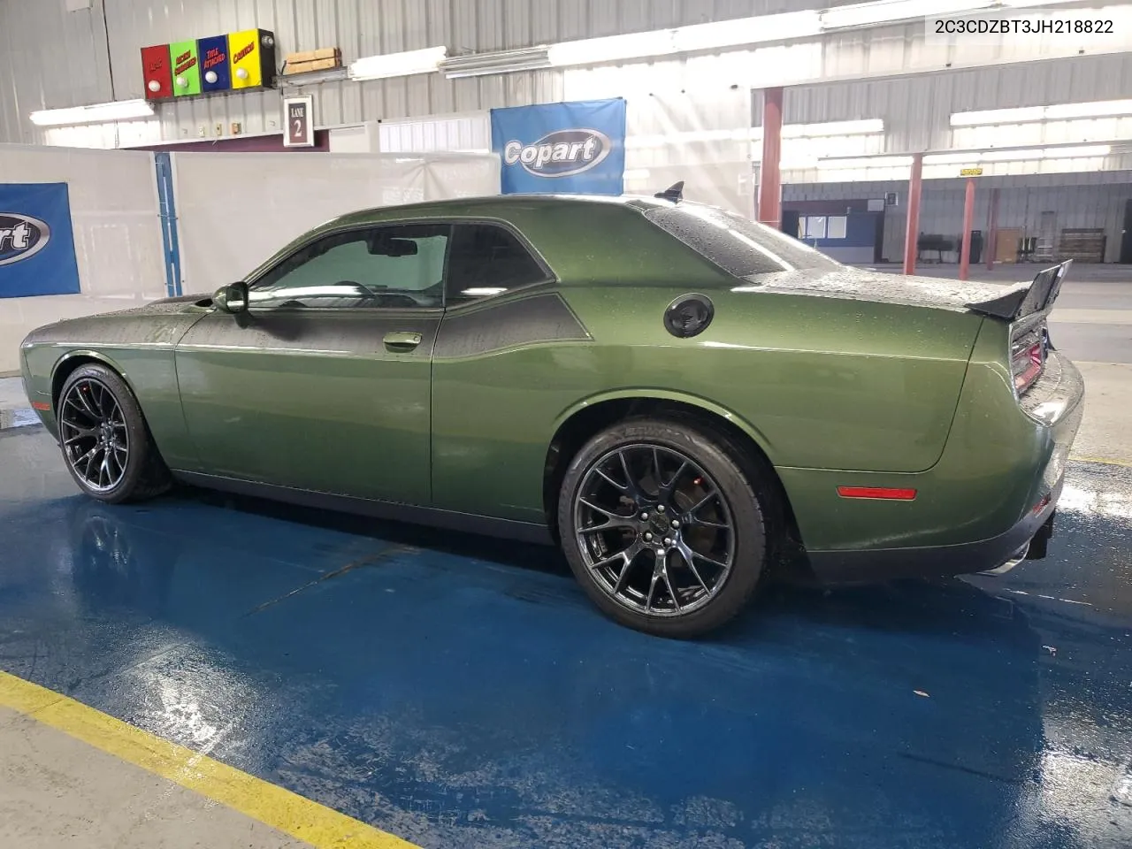 2018 Dodge Challenger R/T VIN: 2C3CDZBT3JH218822 Lot: 72232524