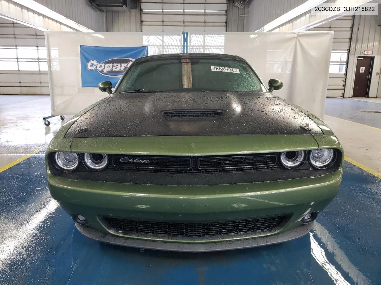 2018 Dodge Challenger R/T VIN: 2C3CDZBT3JH218822 Lot: 72232524