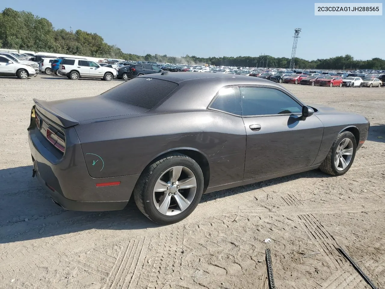 2018 Dodge Challenger Sxt VIN: 2C3CDZAG1JH288565 Lot: 72264984