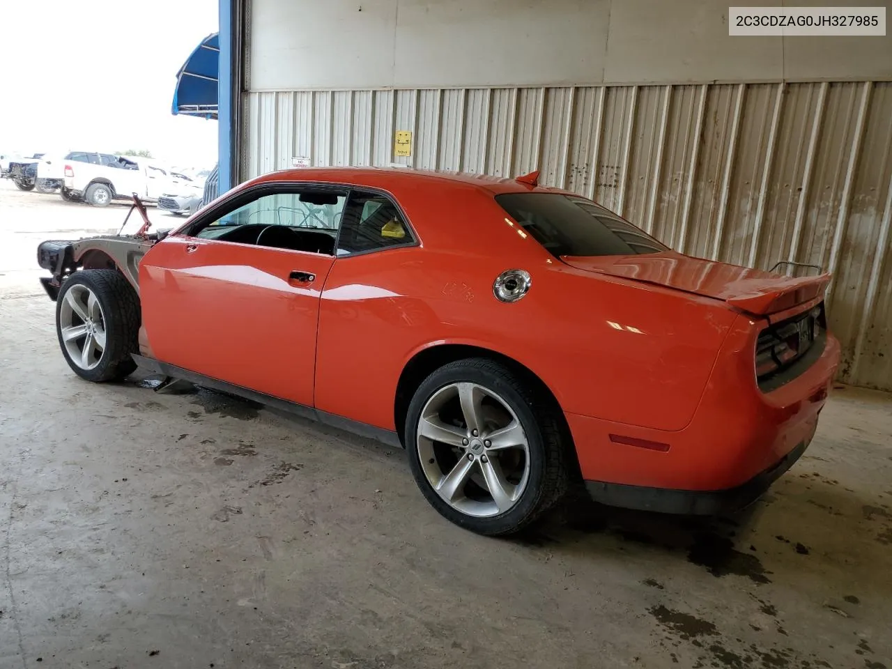 2018 Dodge Challenger Sxt VIN: 2C3CDZAG0JH327985 Lot: 72632784