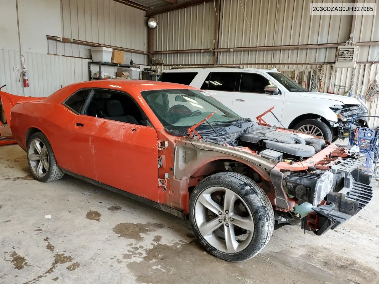 2018 Dodge Challenger Sxt VIN: 2C3CDZAG0JH327985 Lot: 72632784