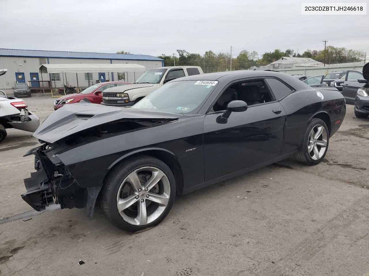 2018 Dodge Challenger R/T VIN: 2C3CDZBT1JH246618 Lot: 72645654