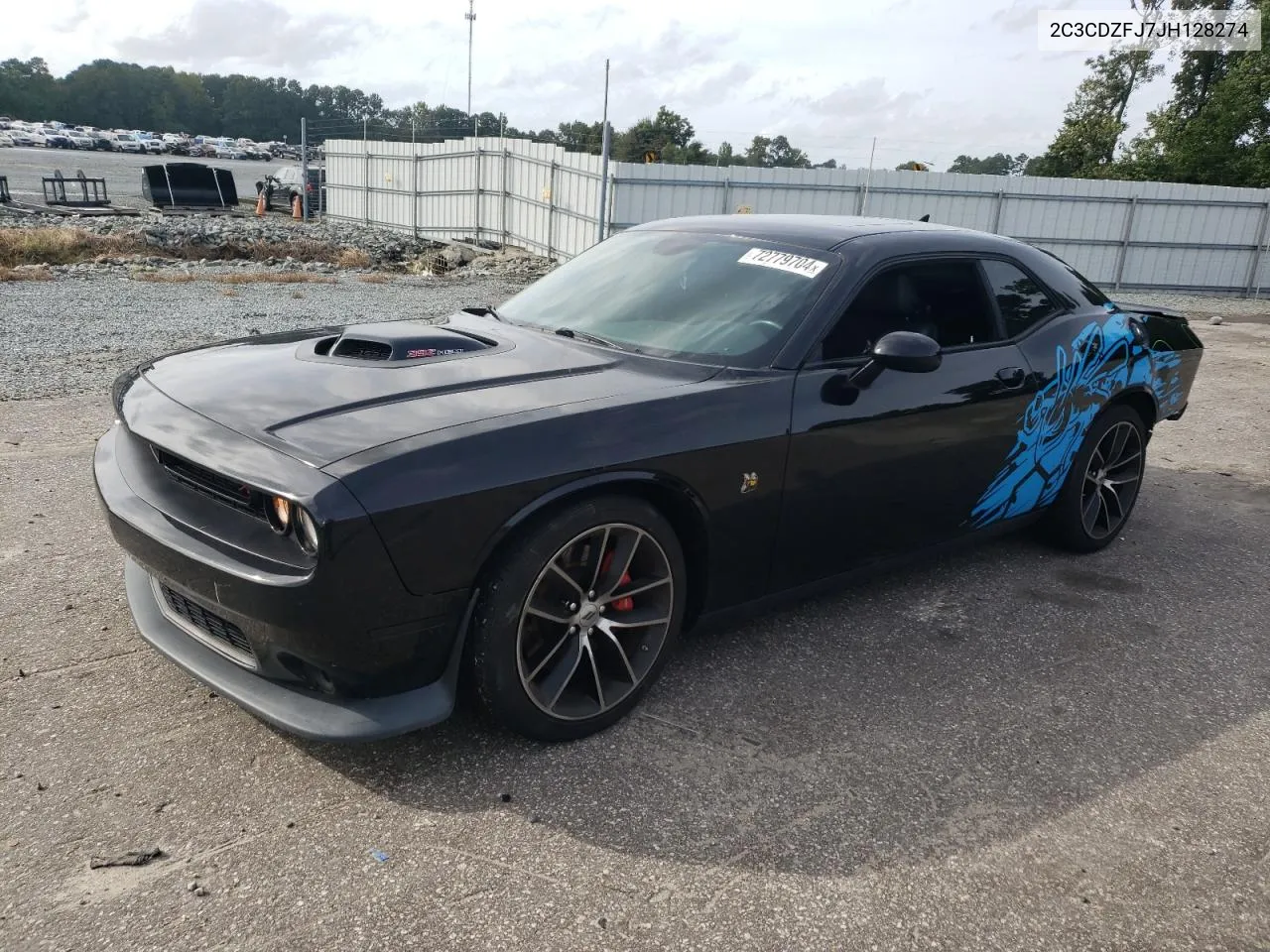 2018 Dodge Challenger R/T 392 VIN: 2C3CDZFJ7JH128274 Lot: 72779704