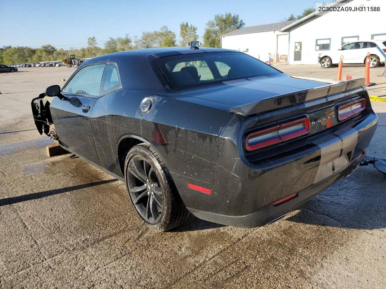 2018 Dodge Challenger Sxt VIN: 2C3CDZAG9JH311588 Lot: 73332504