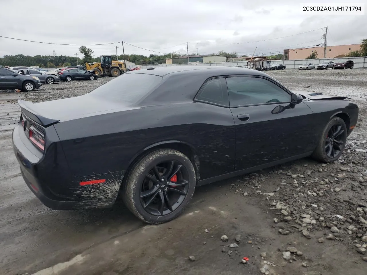 2018 Dodge Challenger Sxt VIN: 2C3CDZAG1JH171794 Lot: 73389924