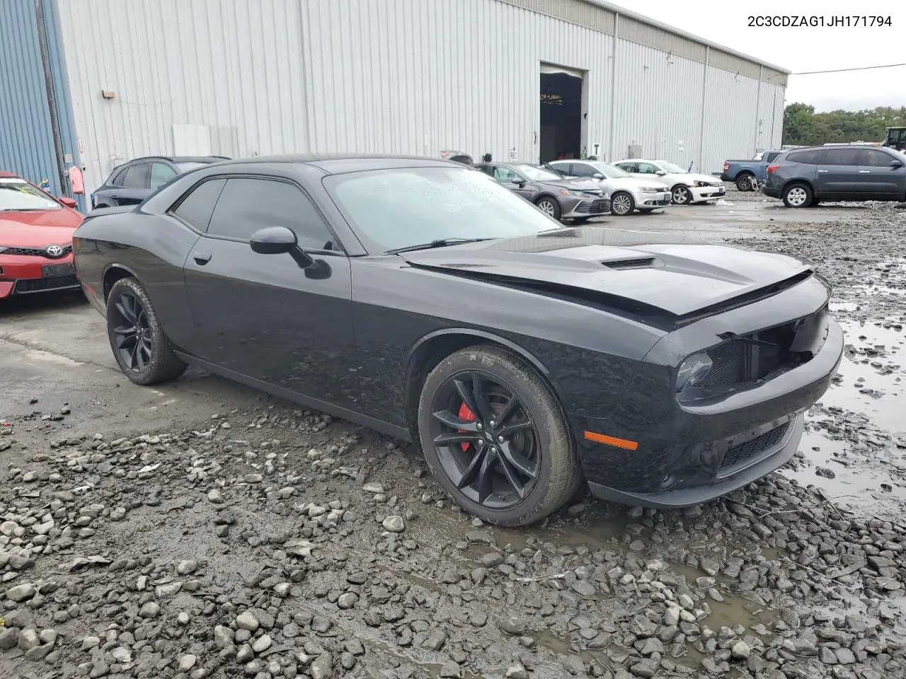 2018 Dodge Challenger Sxt VIN: 2C3CDZAG1JH171794 Lot: 73389924