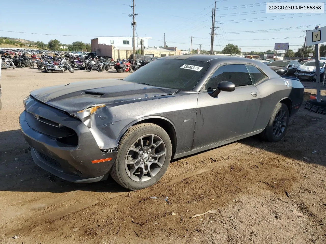 2018 Dodge Challenger Gt VIN: 2C3CDZGG0JH256858 Lot: 73546204