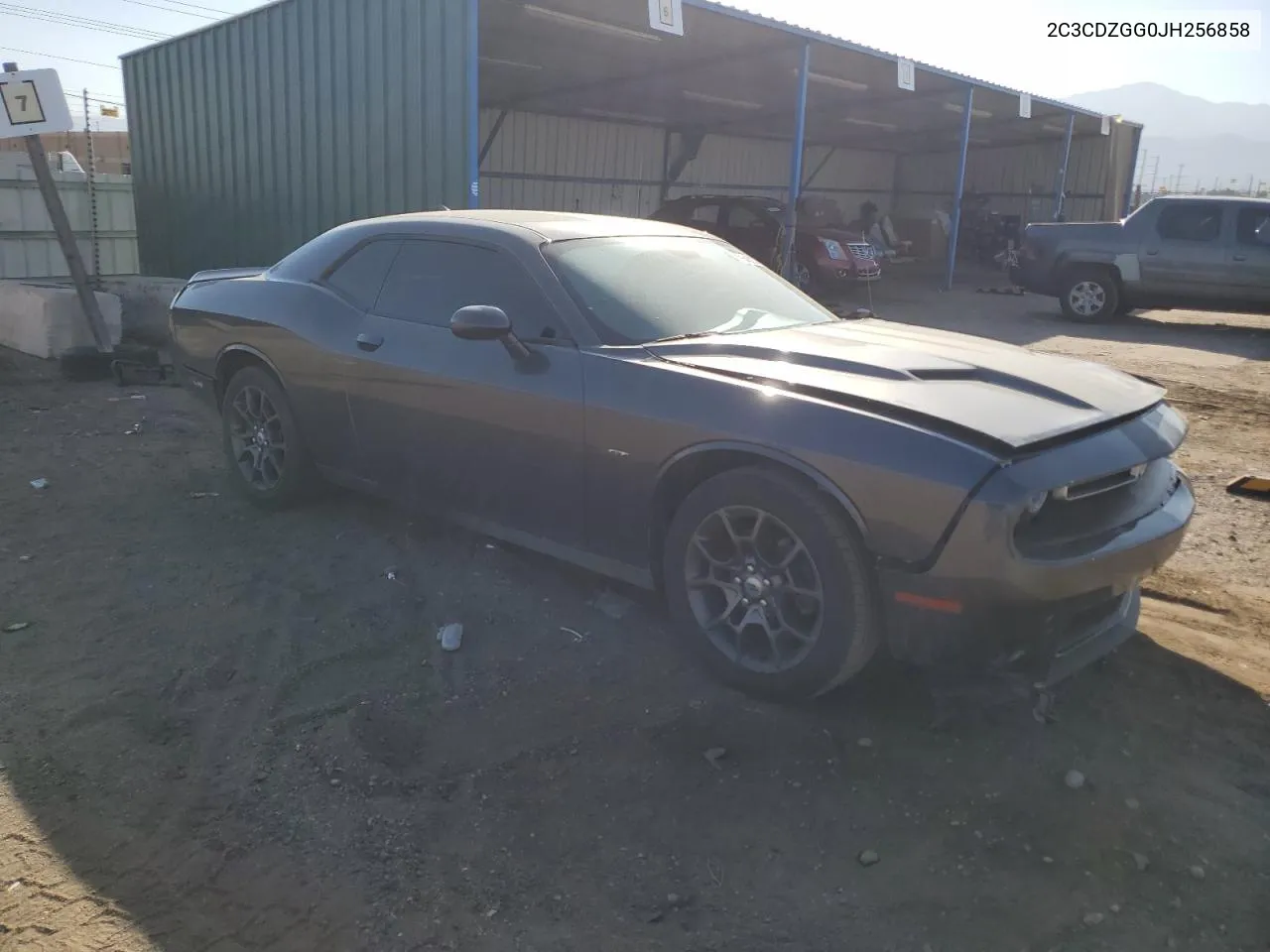 2018 Dodge Challenger Gt VIN: 2C3CDZGG0JH256858 Lot: 73546204