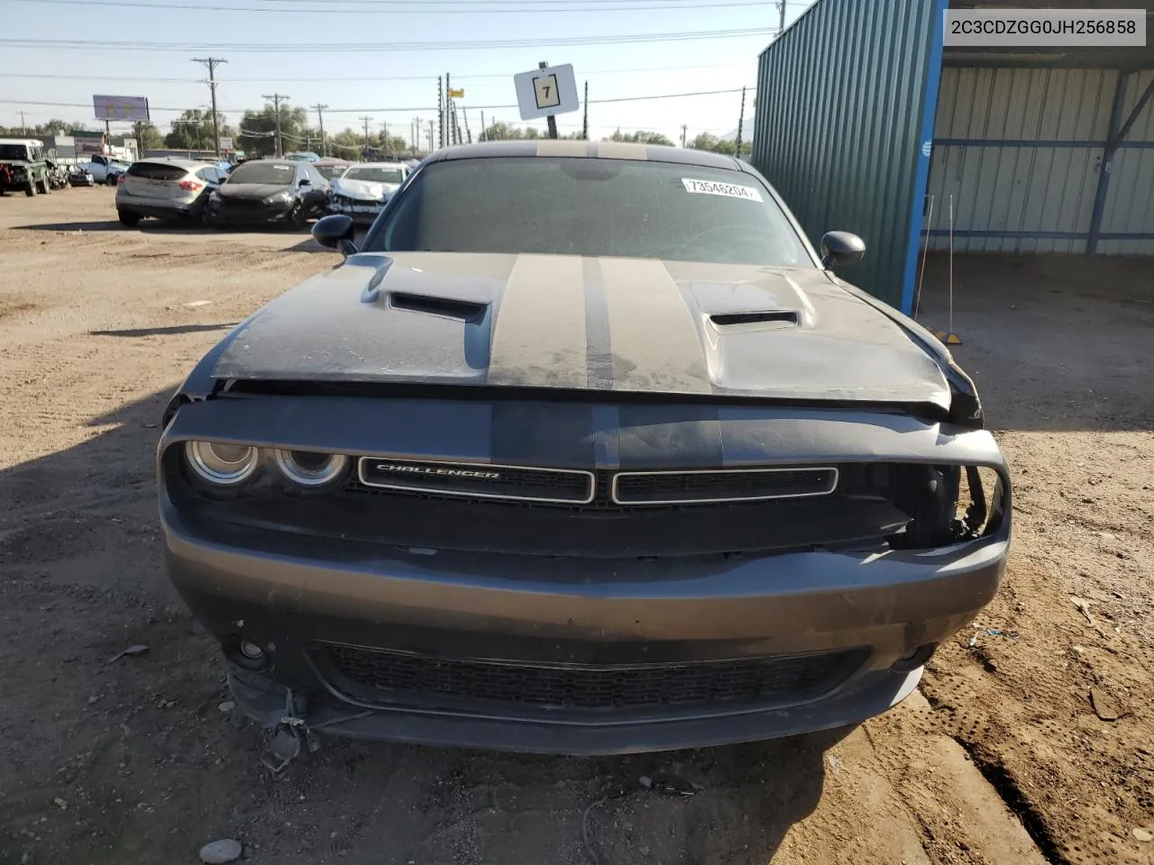 2018 Dodge Challenger Gt VIN: 2C3CDZGG0JH256858 Lot: 73546204